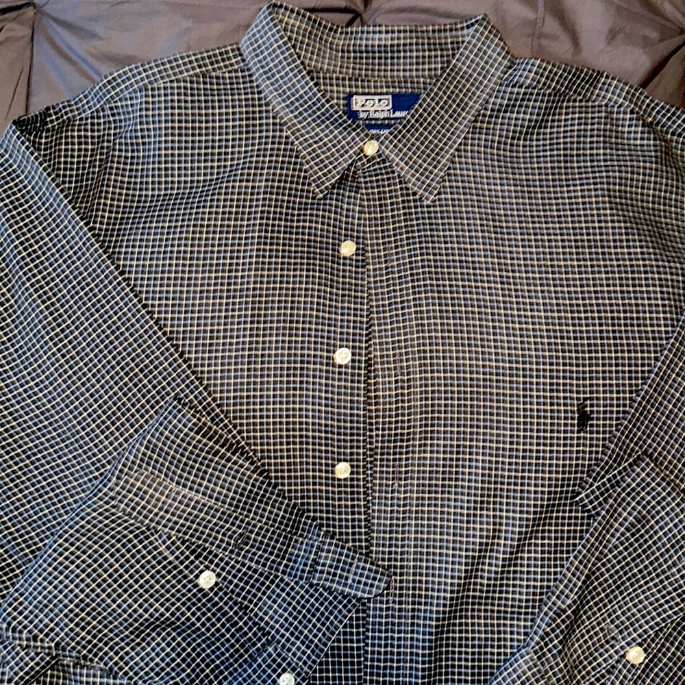 Big and Tall Ralph Lauren Polo - Classic Button Down Shirt